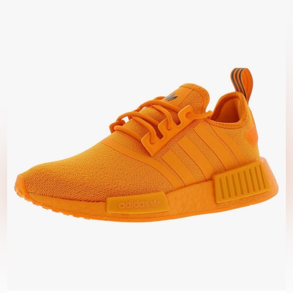 ADIDAS Originals Women’s NMD_R1 Shoes, Bright Orange/Core Black - Picture 1 of 5